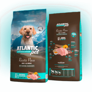 ATLANTIC PET RECETA GRAIN FREE HIPOALERGÉNICO ADULT PAVO