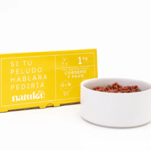 Menú BARF cordero y pavo