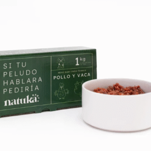 Menú BARF de pollo y vaca