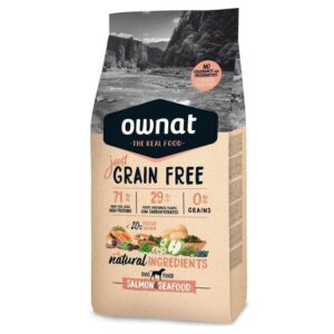 Ownat Pienso Just Grain Free Salmón Para Perros
