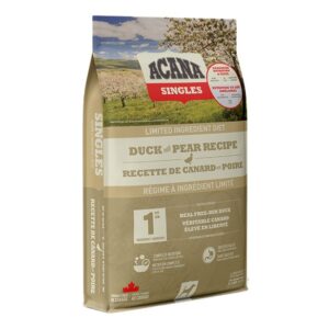 ACANA Singles. Duck with pear recipe