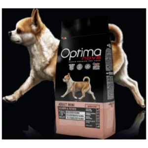 Optima nova Adult mini salmón
