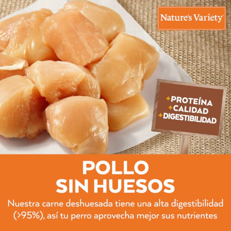 nature's variety sin cereales Adult mini pollo campero - Imagen 3