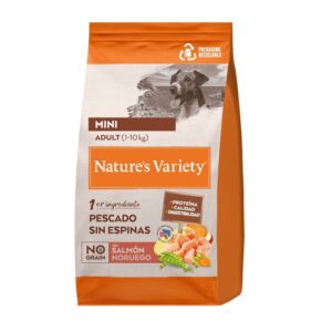 Nature's Variety Adult Mini sin cereales Salmón