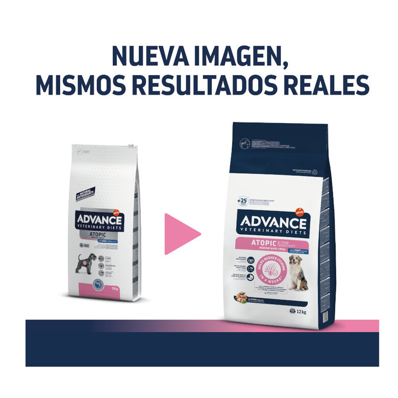 Advance veterinary diets Atopic Med/maxi Trucha - Imagen 2